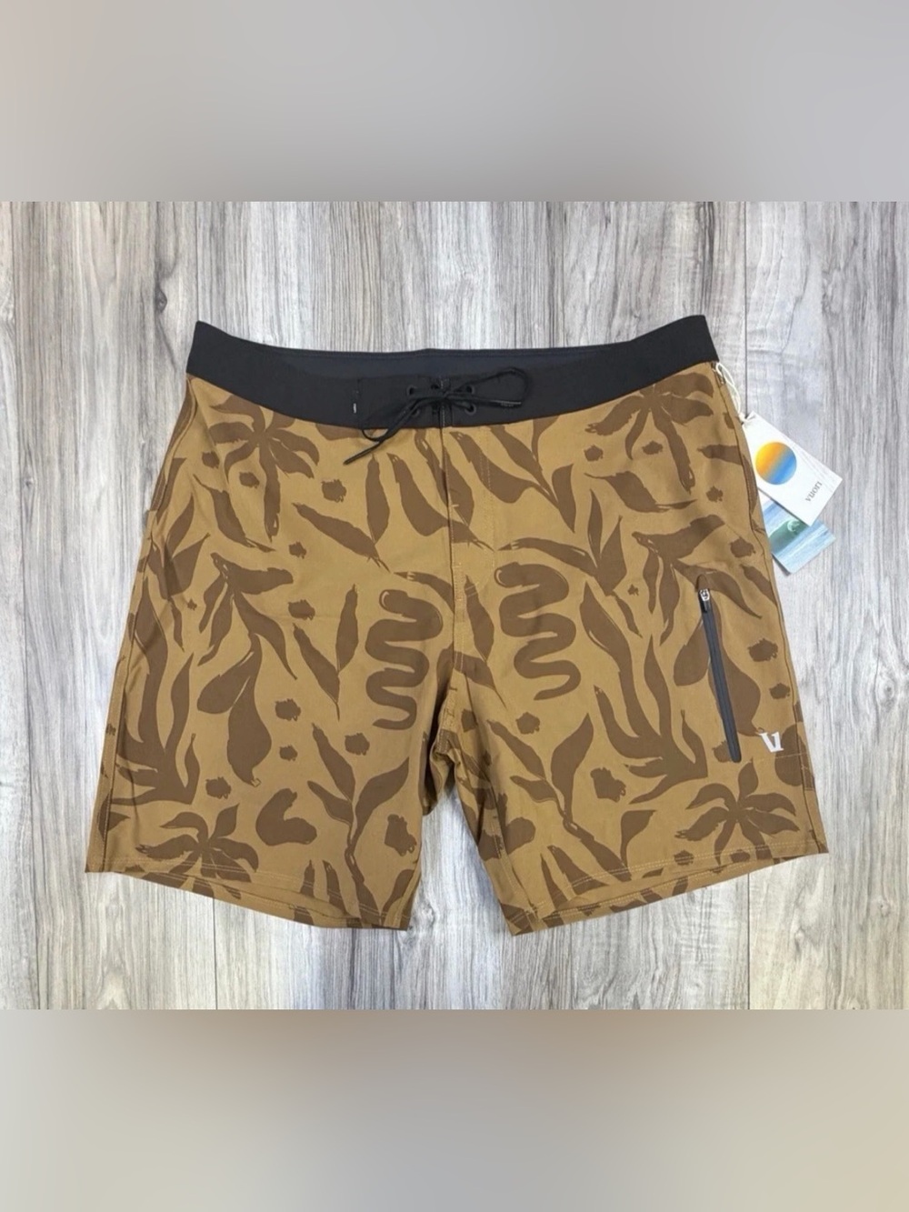 Vuori Infinity Boardshort Rob Machado Autumn Contigo V383 Size 34 NEW